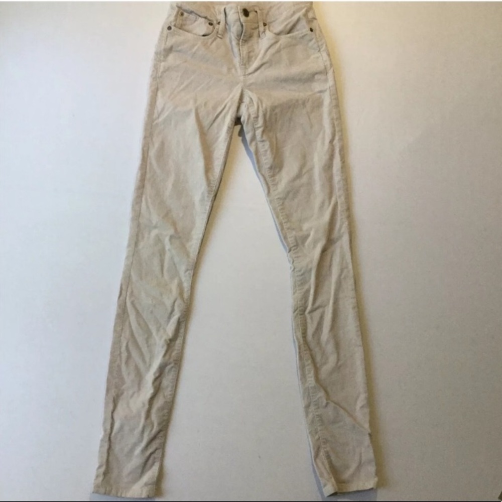 Helmut Lang Skinny Corduroy Pants